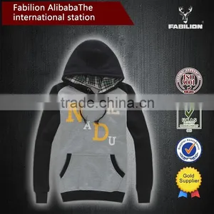 2015 China Wholesale Supplier Man Clothing Custom Hoodies for Men's Fashion Print Hooded thumbnail-1
