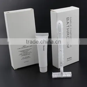 Luxury High Qulity Hotel Two Blades Disposable Razor thumbnail-1