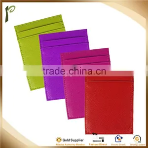 Popwide Hot Selling Style PU/Real Genuine Leather Business Card Wallet /card Holder thumbnail-1
