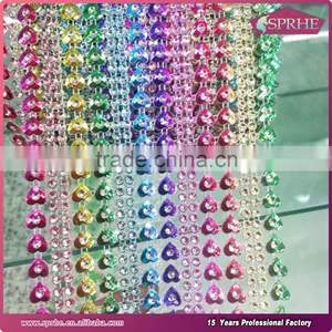 Gold Diamond Mesh Ribbon Wrap thumbnail-6