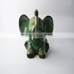 Ceramic Elephant Flower Pot thumbnail-2