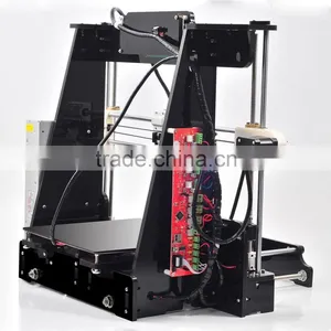 2016 Shenzhen Best 3D Printer Reprap Prusa i3 LCD Screen Self-assembly DIY Model Replicator for Home Office Printing Object thumbnail-5