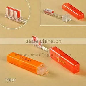Plastic Travel Toothbrush Case Travel Toothbrush In Hotel Amenities thumbnail-1