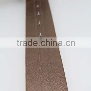 2015 Vintage Style Women's Fashion PU Brand Belt With Pierced Buckle in Chinese Factory thumbnail-6
