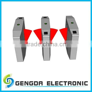 CHEAPEST BRIDGE AUTOMATIC FLAP TURNSTILE GATE thumbnail-5