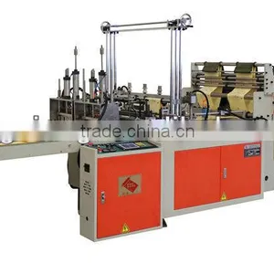 NEW! Dual Servo Motor Driven 2 Line Bottom Sealing Bag Making Machine thumbnail-1