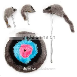 Cat Toy Pet Toys Supplies Spring Mouse Moving Mice Funny Kitten Play Plush New thumbnail-3