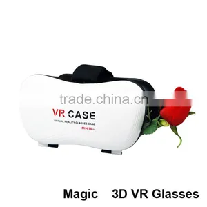 Super Quality VR Case 3D Movies Games Headset Real Virtual Reality VR 3D Glasses thumbnail-1