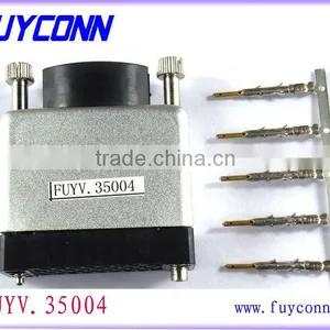 34 Pin V.35 Male Plug Connector Crimp Housing With Aluminum Case thumbnail-3