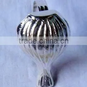 Silver Napkin Ring, Metal Napkin Ring, Brass Napkin Ring thumbnail-1