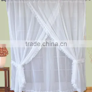 100% Polyester Voile Curtain thumbnail-1