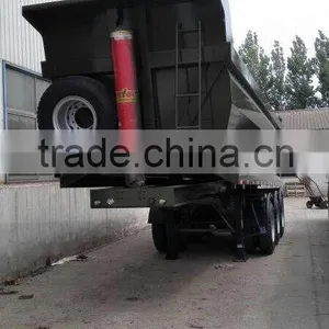 2/3 Axles Tipper Trailer /Self Dumping/Dump/Dumper Truck Semi Trailer thumbnail-2