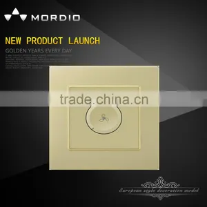 Golden Color Dimmer Switch 500W/1000W. thumbnail-1