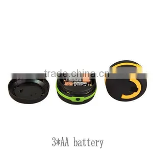 Round Mini Collapsible Camping Torch Brightness Camping LED Light thumbnail-4