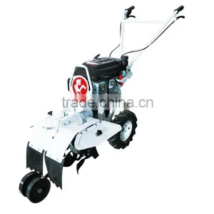 7HP Gasoline Green House Machine Electric Cultivator Mini Trencher Walking Tractor Ridger thumbnail-1
