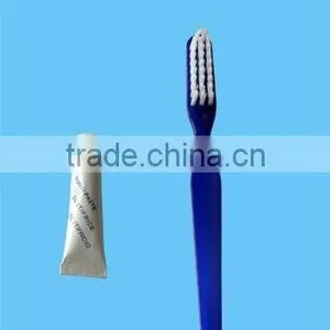 Travel Toothbrush With Toothpaste thumbnail-1