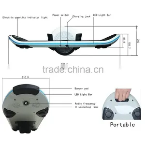 Easygo Smart 1 Wheel Electric Scooter 1 Wheel Drift Skateboard Mini Smart Electric Scooter SE-M11 thumbnail-3