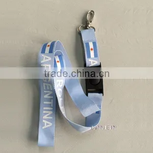 Custom Hanging Lanyard Sling Rope Belt Strap for Credentials thumbnail-1