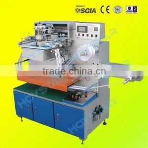 Single Color Ribbon Screen Printing Machine Roll to Roll Prices thumbnail-1