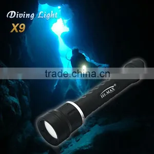 Long Beam Cree Xm-l2 u2 Led Super Capacity Torch thumbnail-1