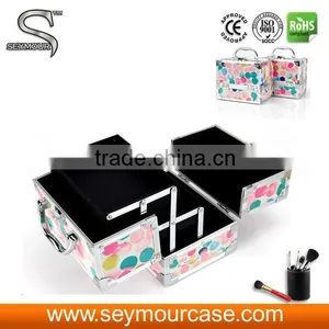 Cute Aluminum Beuty Case With Trays thumbnail-1