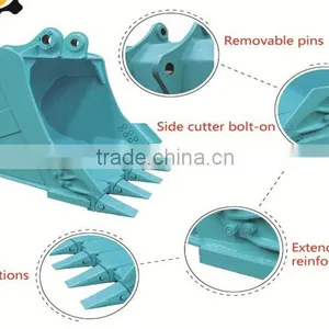 Excavator Spare Parts ,Excavator Bucket thumbnail-1