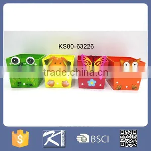 Latest Design Garden Decorative Iron Metal Flower Pot thumbnail-1