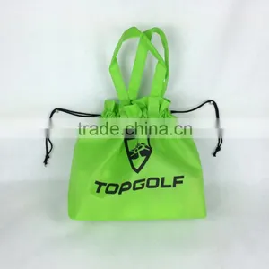 Lead-free Shell Cinch Tote Non Woven Cheap Drawstring Bags thumbnail-3
