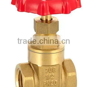 Forged Brass Screw End Gate Valve, Brass Valve, Brass Gate Valve thumbnail-1