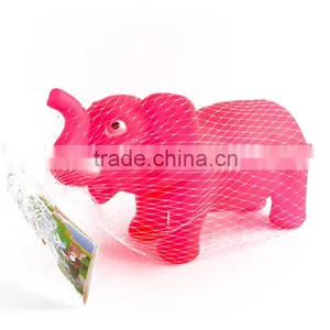 Most Hot Selling Vinyl Toy Elephant Rubber Toy for Baby thumbnail-2