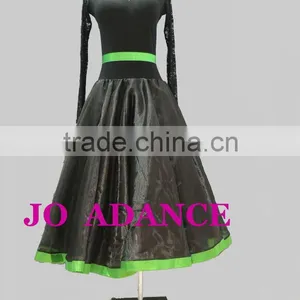 Ballroom Dance Skirt Dance Costumes Ms. Dance Clothing Dance Skirt Ballroom Skirt thumbnail-1