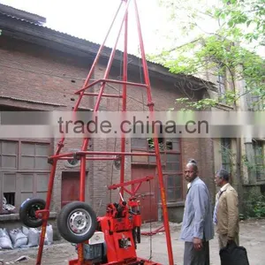 XUL-100 Small Mobile Multipurpose Water Well Drilling Machine thumbnail-5