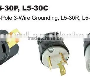 Locking Devices 30AMP 125V 2-pole 3-wire Grounding L5-30R L5-30P L5-30C thumbnail-4