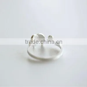 Fashion 925 Sterling Silver Drawing Elephant Ring Sterling Silver Jewelry Wholesale Jewelry Accessories thumbnail-3
