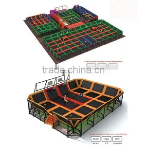 Interesting Outdoor Trampoline Park thumbnail-2