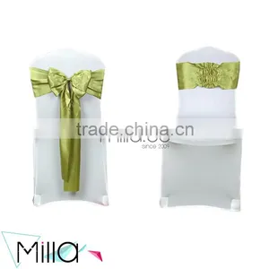 Satin Elastic Chair Sash thumbnail-6