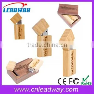 Products Novelty Bamboo Usb Flash Memory With Wooden or Bamboo Box thumbnail-2