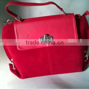 Designer Red Coloured Handbag thumbnail-1