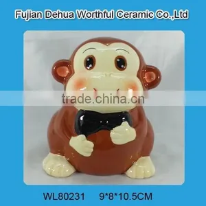 2016 New Design Ceramic Money Bank in Monkey Shape thumbnail-3