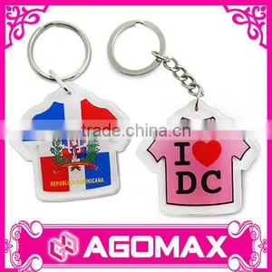 Top Quality Novelty Gift Durable Printed Acrylic Keychain thumbnail-2