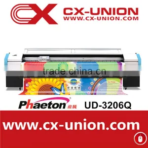 High Quality Pheaton Ud-3206q 6 Heads 720dpi 3.2m Inkjet Printer Polyster Plotter Printer thumbnail-1