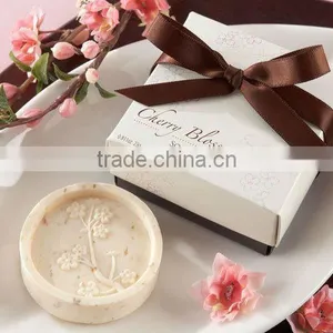 Scented Cherry Blossom Soap Wedding Favors thumbnail-1