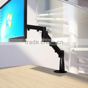 Flexible Desk Clamp Mount LCD Free Standing Office Stand Desk Clamp LCD Mount thumbnail-6