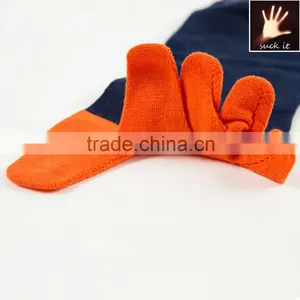 Wholesale Full Cotton Colorful 5 Toe Socks Fashion Design Socks thumbnail-3