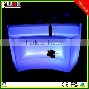 New Arrival LED Lighted Curved Bar Counter for Party thumbnail-1