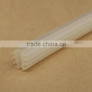 PVC Plastic Transparent Edge Trim for Glass Door thumbnail-1