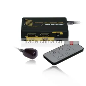 Smart 3x2 Port Hdmi Switch Switcher With Remote PET0302 thumbnail-1
