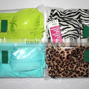 New Arrival Sexy Push Up Leopard Print Women Swimwear One Piece Swimsuit Backless Halter Belt M,L,XL Elastic Swimming Suit thumbnail-6