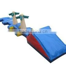 Aqua Crossing Game, Inflatable Water Crossing Game. thumbnail-1