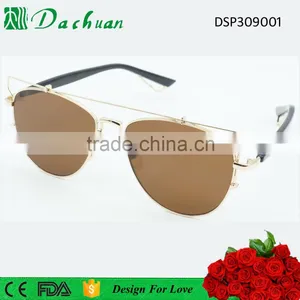 2016 New Design and Best Sale Metal China Sunglass Manufacturers Cat 3 Uv400 Sunglasses thumbnail-3